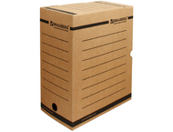 Короб архивный из гофрокартона с клапаном Brauberg Valved Короб архивный из гофрокартона с клапаном Brauberg Valved
