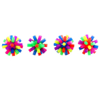 Мяч световой, диаметр 7 см, «Трубочки», ассорти