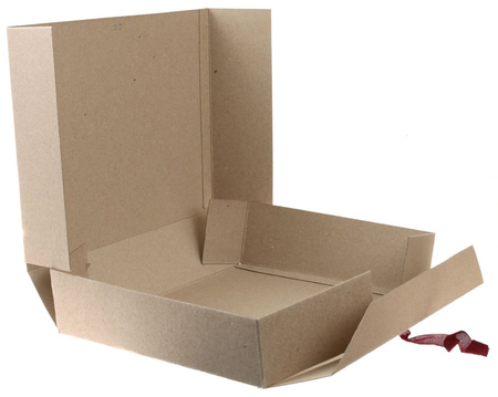 Короб архивный из картона на завязках «Деловые ресурсы» , корешок 70 мм, серый Короб архивный из картона на завязках «Деловые ресурсы» , корешок 70 мм, серый