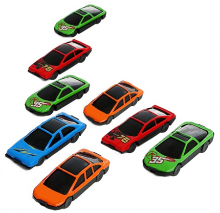 Набор металлических машин Sima-Land, 8 шт.