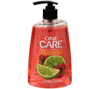 Мыло жидкое One Care, 500 мл, «Лайм и гранат», с дозатором Мыло жидкое One Care, 500 мл, «Лайм и гранат», с дозатором