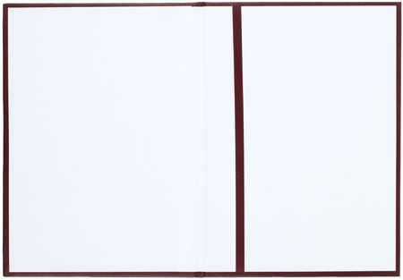 Папка адресная Staff, «Без надписи», бордовая