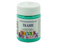 Краска акриловая по ткани Decola Краска акриловая по ткани Decola