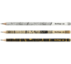 Карандаш чернографитный Berlingo Swift, твердость грифеля ТМ, корпус ассорти, с декоративным наконечником