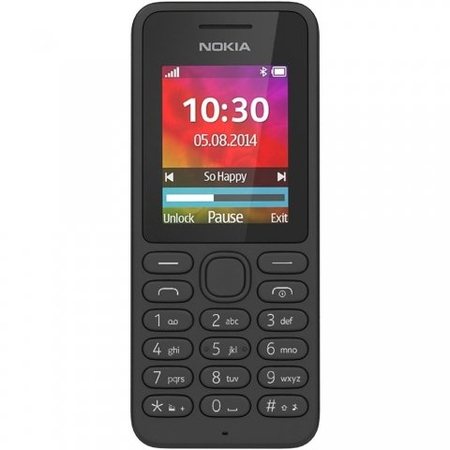 Телефон мобильный Nokia 130, Black, корпус черного цвета