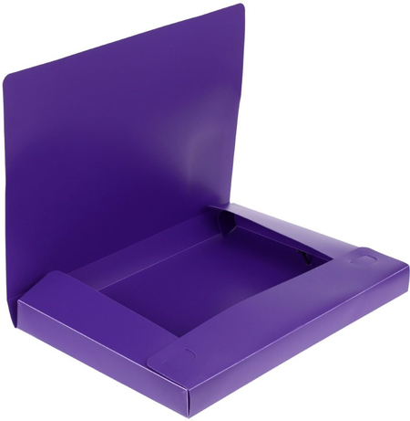 Папка-короб пластиковая на резинке Colourplay , толщина пластика 0,7 мм, ассорти