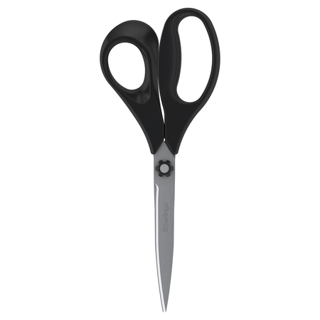 Ножницы канцелярские Berlingo Easycut 200, 230 мм, ручки черные