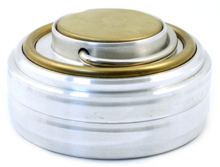 Оснастка металлическая «Леон» с кольцом (для круглых печатей), для клише печати ø40-42 мм