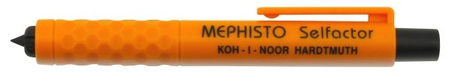 Карандаш цанговый Koh-i-Noor Mephisto, толщина грифеля 4,5-5,6 мм, корпус круглый, оранжево-черный 