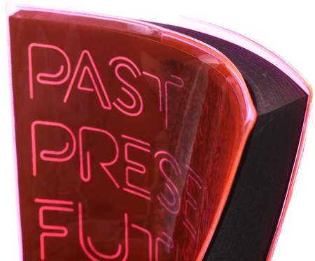 Ежедневник недатированный Jelly Book, 145*210 мм, 136 л., «Светящийся розовый»