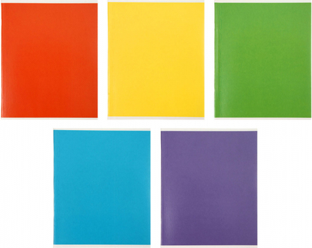 Тетрадь общая А5, 48 л. на скобе «Однотонные. Неон», 162*202 мм, клетка, ассорти Тетрадь общая А5, 48 л. на скобе «Однотонные. Неон», 162*202 мм, клетка, ассорти