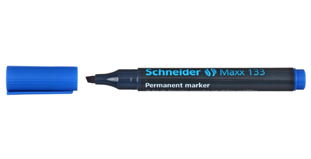 Маркер перманентный Schneider 133, синий