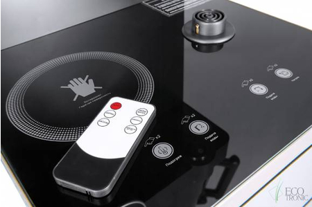 Кулер Ecotronic TB12-LNR «Тиабар» (с чайным столиком и нижней загрузкой), Gold