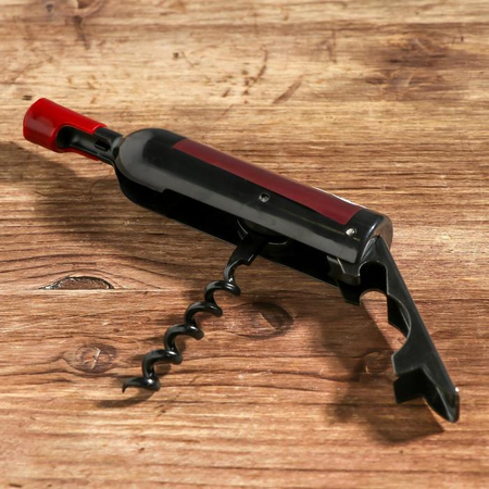 Набор сувенирный «Винишко», 2 предмета (штопор-бутылка и пробка) Набор сувенирный «Винишко», 2 предмета (штопор-бутылка и пробка)