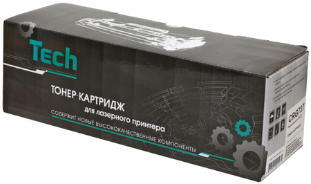 Тонер-картридж Tech CRG737, черный, ресурс 2400 страниц
