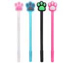 Ручка-прикол гелевая Calligrata, «Кошачьи лапки», корпус ассорти, стержень синий