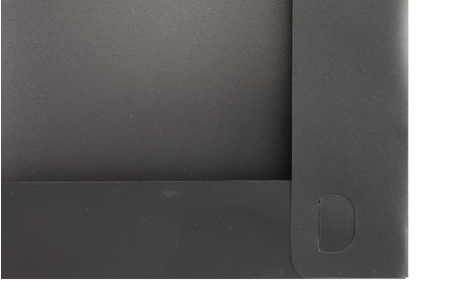 Папка-короб пластиковая на резинке Forpus, толщина пластика 0,6 мм, черная