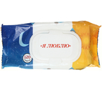 Салфетки влажные детские «Я люблю», 120 шт., «Ромашка»