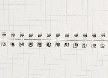 Блокнот на гребне «Корпоратив», 105*147 мм, 40 л., клетка, красный