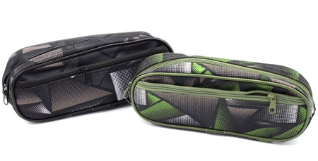 Пенал-тубус мягкий Darvish DV-9274, 200*80 мм, «Абстракция», ассорти (цена за 1 шт.)