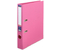 Папка-регистратор Lux Economix с двусторонним ПВХ-покрытием, корешок 50 мм, розовый