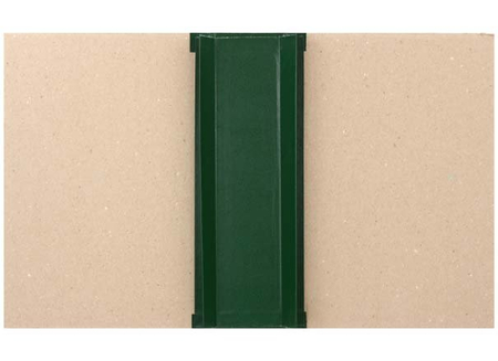 Папка архивная из картона со сшивателем (без шпагата), А4, ширина корешка 70 мм, плотность 1240 г/м2, зеленая