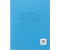 Тетрадь школьная А5, 12 л. на скобе «Однотонная синяя», 165*205 мм, линия
