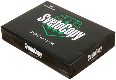 Бумага офисная SvetoCopy Premium, А4 (210*297 мм), 80 г/м2, 500 л.