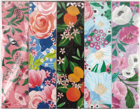 Закладки магнитные для книг ArtSpace, 10 шт., 25*195 мм, Flowers Закладки магнитные для книг ArtSpace, 10 шт., 25*195 мм, Flowers