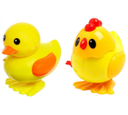 Игрушка заводная пластиковая, «Птичка прыгает», ассорти