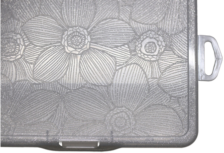 Органайзер для хранения мелочей Fiori Orchid M, 190*160*45 мм, белый перламутр Органайзер для хранения мелочей Fiori Orchid M, 190*160*45 мм, белый перламутр