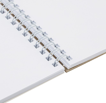 Скетчбук на гребне Meshu, 150*150 мм, 60 л., Avocadreams