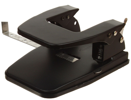 Дырокол Prof-Press, 160*110 мм, 30 л., черный Дырокол Prof-Press, 160*110 мм, 30 л., черный