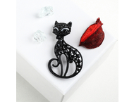 Брошь «Кошка» Брошь «Кошка»