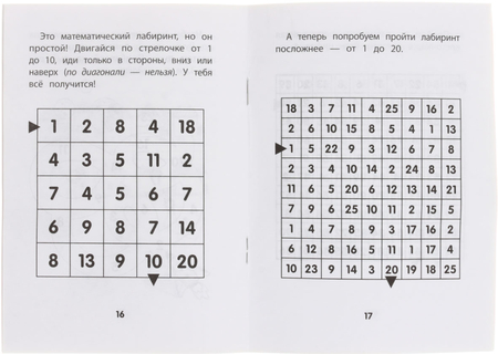 Книга обучающая «Прятки с цифрами. Готовимся к школе» (Майдельман О.), 16 л., 3+