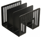 Подставка настольная для бумаг и писем Brauberg Radikal, 207×212×165 мм, 3 отделения, черный