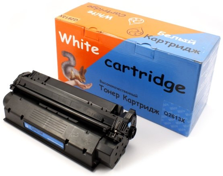 Тонер-картридж White Cartridge Q2613X, черный, ресурс 4000 страниц Тонер-картридж White Cartridge Q2613X, черный, ресурс 4000 страниц