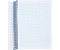 Тетрадь-блокнот на спирали Bourgeois для записей, 140*190 мм, 80 л., клетка, «17119,17120,17214», ассорти
