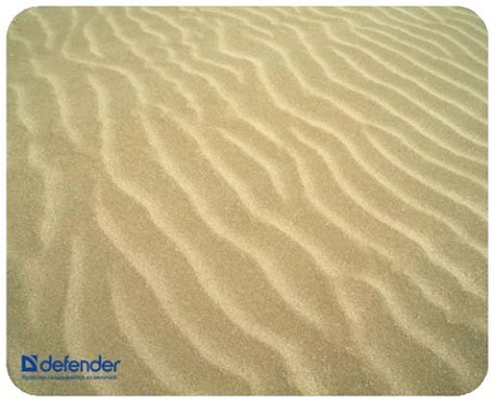 Коврик для мыши Defender Sticker, 220*180*0,4 мм, «Песок» Коврик для мыши Defender Sticker, 220*180*0,4 мм, «Песок»