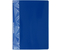 Папка пластиковая на 40 файлов «Бюрократ», толщина пластика 0,65 мм, синяя