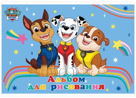 Альбом для рисования А4 Paw Patrol, 20 л. Альбом для рисования А4 Paw Patrol, 20 л.