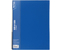 Папка пластиковая на 80 файлов Berlingo Standart, толщина пластика 0,8 мм, синяя