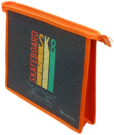 Папка для тетрадей SchoolFormat, 235*190*50 мм, «Скейт. Принт» Папка для тетрадей SchoolFormat, 235*190*50 мм, «Скейт. Принт»