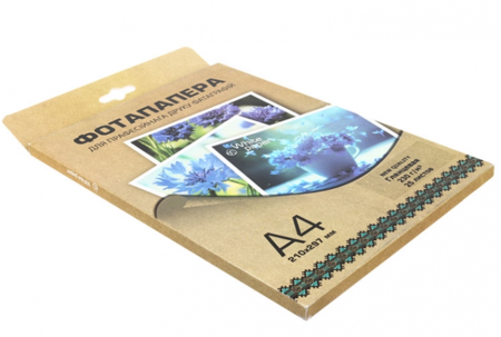 Бумага для струйной фотопечати глянцевая односторонняя White paper, А4 (210*297 мм), 230 г/м2, 25 л. Бумага для струйной фотопечати глянцевая односторонняя White paper, А4 (210*297 мм), 230 г/м2, 25 л.