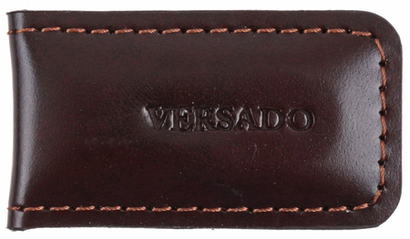 Зажим для денег Versado 132, 60*35*10 мм, коричневый Зажим для денег Versado 132, 60*35*10 мм, коричневый