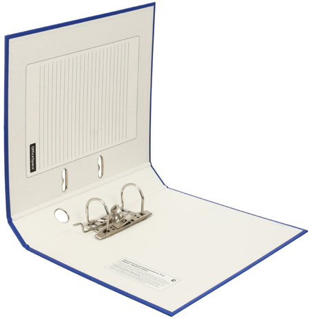 Папка-регистратор OfficeSpace с односторонним бумвиниловым покрытием, корешок 50 мм, синий Папка-регистратор OfficeSpace с односторонним бумвиниловым покрытием, корешок 50 мм, синий