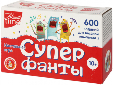 Игра настольная «Супер фанты», 10+