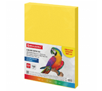 Бумага офисная цветная Brauberg Standard Intensive, А4 (210×297 мм), 160 г/м², 250 л., желтая