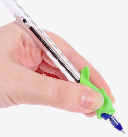 Набор развивающий «Рыбки для письма» (тренажёр для письма, ручка-самоучка), 5 тренажеров, 10 заданий, 3+