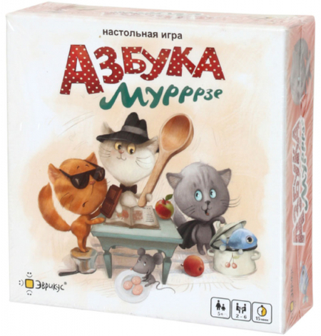 Игра настольная «Азбука Мурррзе», 5+